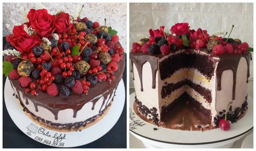 Торт шоколадно-апельсиновий: дуже смачний, дуже шоколадний!