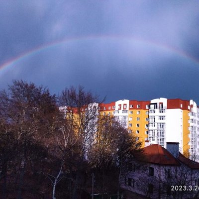 Веселка у Львові (атмосферні фото)