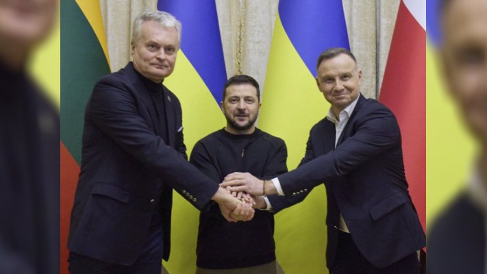 Науседа: розбіжності між Україною та Польщею потрібно вирішити якомога швидше