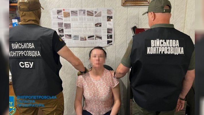 Інформувала ворога про розташування українських військових та маршрути переміщення техніки ЗСУ: на Дніпропетровщині судитимуть агентку російської розвідки
