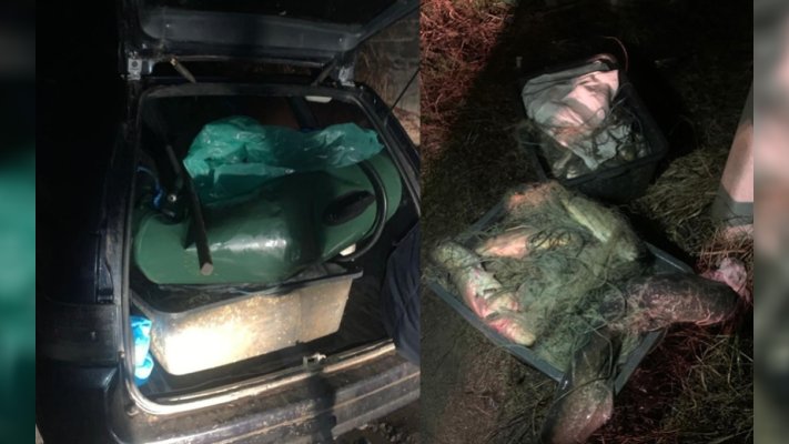 Наловив на 150 тисяч гривень: у Зеленодольську поліцейські викрили браконьєра