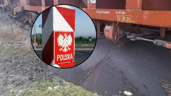 У Польщі просто на колії висипали ріпак із українських вагонів-зерновозів