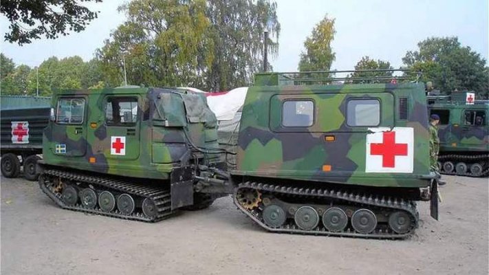 Бельгія готує Україні медичні евакуатори переднього краю Bandvagn BV-206 (ФОТО)