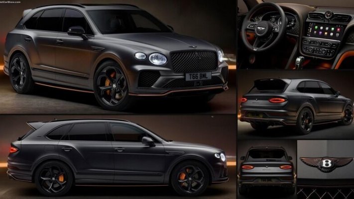 Bentley показала темну сторону кросовера Bentayga S (ФОТО)