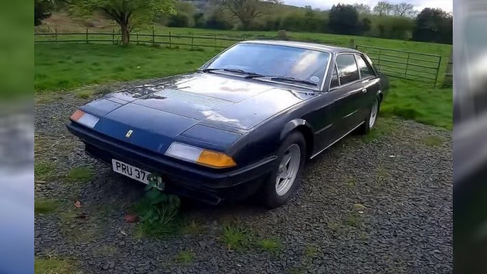 Рідкісний Ferrari 70-х простояв 33 роки занедбаним у сараї (ВІДЕО)