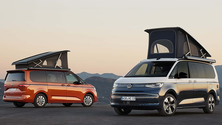 Volkswagen представив новий автокемпер із підйомним дахом на базі T7 Multivan
