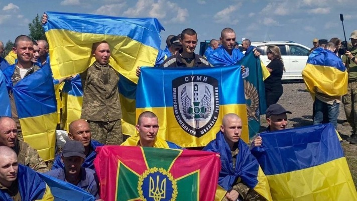 Що відомо про українських військовослужбовців, яких звільнили з полону