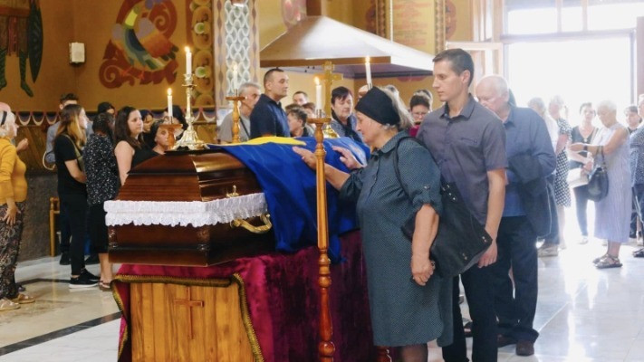 Україна провела в останню путь ще одного свого сина, який ціною власного життя боронив рідну Україну