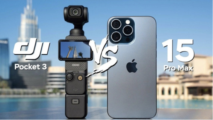 Так хто професіонал? Порівняння екшн-камери DJI Pocket 3 та iPhone 15 Pro Max