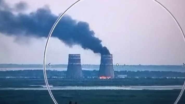 Пожежа на Запорізькій АЕС: російські окупанти виступили з заявою