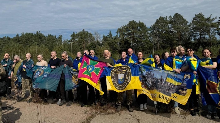 Україна повернула з російського полону 49 українців. Серед них - захисники Азовсталі