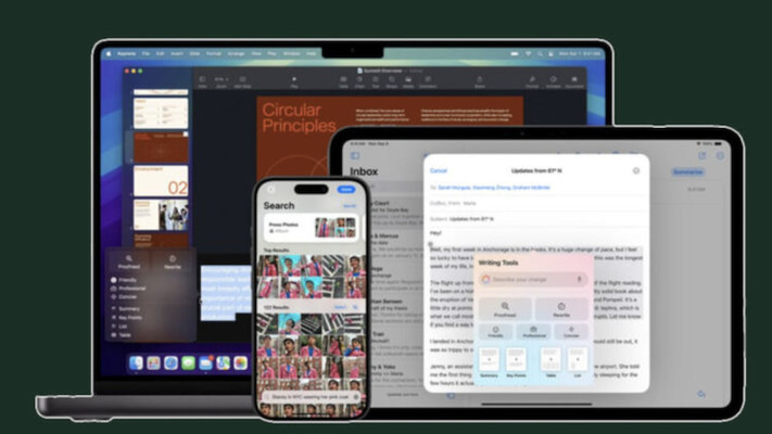 Текст, мова і пошук. Apple впровадила штучний інтелект в айфони, айпади та макбуки