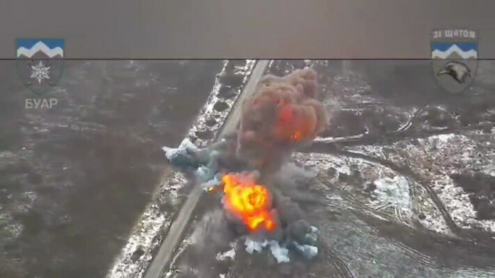 Едельвейси FPV-дроном знищили ворожий Град з боєкомплектом (ВІДЕО)