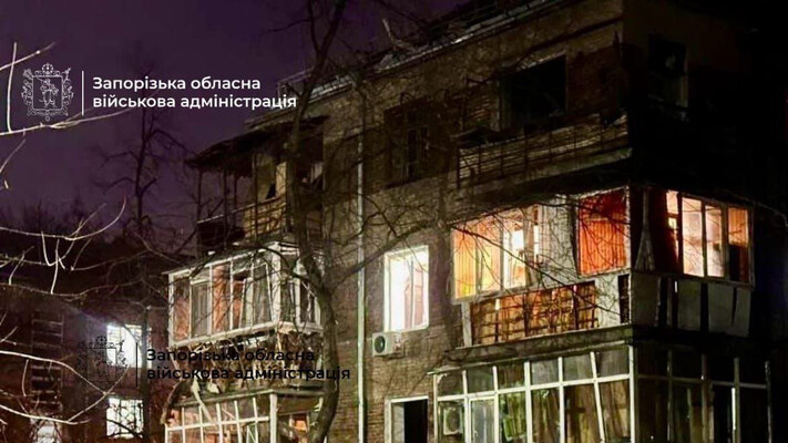 Зруйнована адмінбудівля промислового об'єкту: наслідки атаки рф на Запоріжжя
