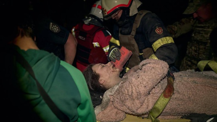 російські окупанти завдали масованого удару по Києву. Є загиблі та поранені(оновлено)
