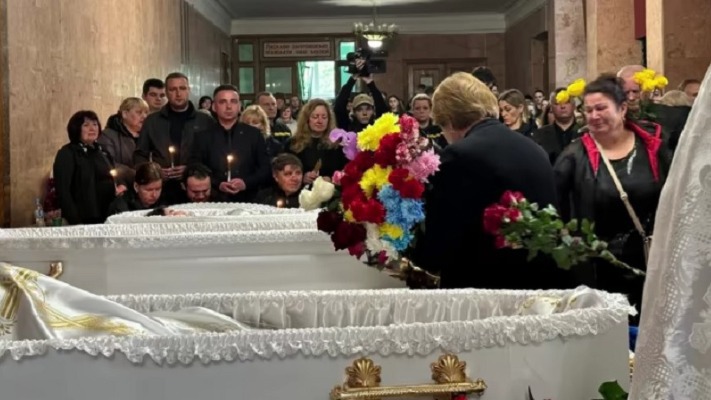 Україна прощається з трьома дітьми, які загинули внаслідок російського ракетного удару