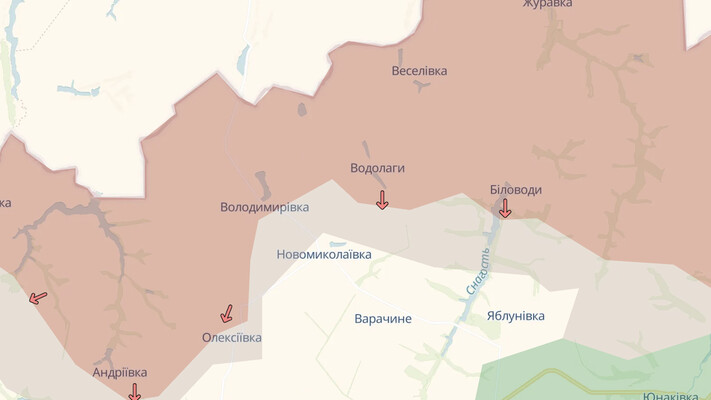 Ситуація загострюється: росія захопила два населених пункти на Сумщині та просунувається далі