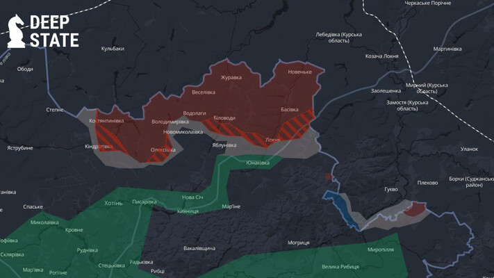 Росія накопичує піхоту і продовжує свої спроби рухатися вглибину території: у DeepState розповіли про ситуацію на Сумщині й цілі росіян