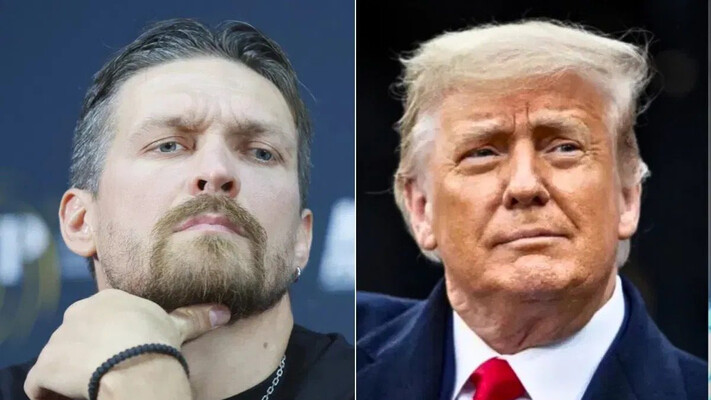 Усик запросив Трампа переночувати в його оселі