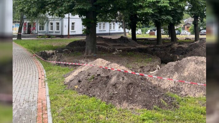У центрі Білої Церкви виявили давні людські рештки