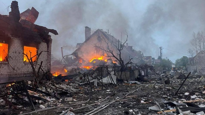 Зруйновано готель з клінікою, є загибла: показали страшні наслідки атаки рф на Київщину