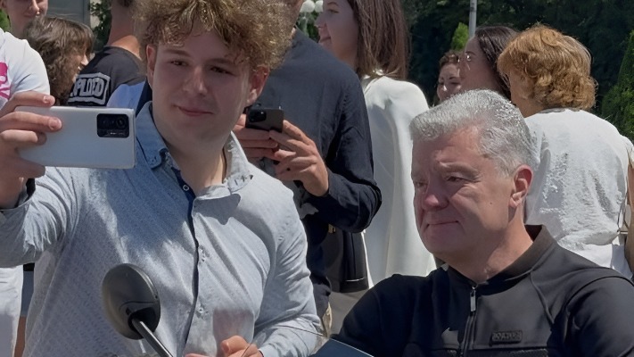 Петро Порошенко на байку здивував українців