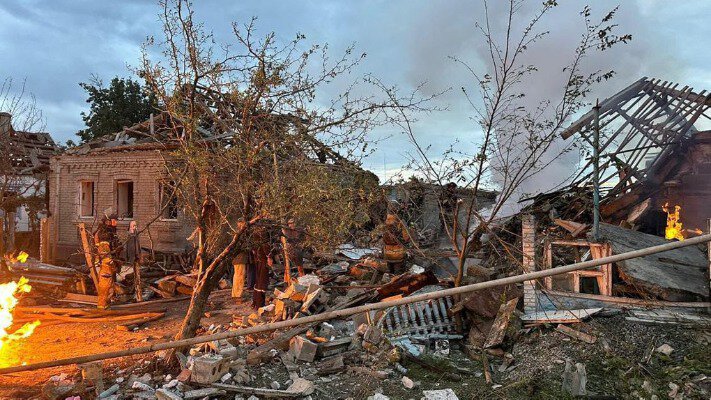 Моторошна ніч на Донеччині: пошкодження на підприємстві, зруйновані будинки