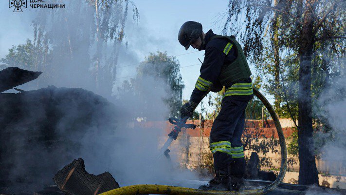 Комбінована атака рф на Черкаси: десятки ушкоджених будинків