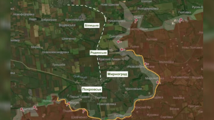 Військові через ЗМІ попереджають про ризик оточення під Покровськом і Мирноградом