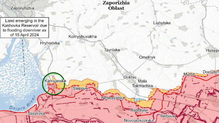ЗСУ витіснили росіян із Кам’янського та Плавнів — Сирський посилив оборону на Запорізькому напрямку