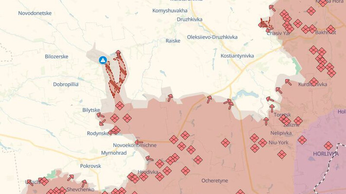 Армія РФ просунулася на схід від Добропілля