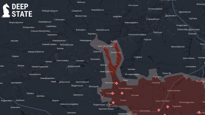 DeepState повідомляє про активне просування росіян у районі Добропілля “через прогалини в обороні”. В ОСУВ “Дніпро” прокоментували