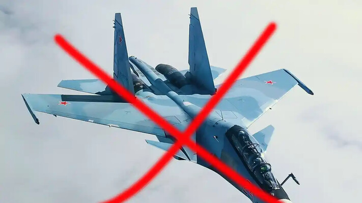 Біля Зміїного міг впасти російський Су-30СМ — ВМС України