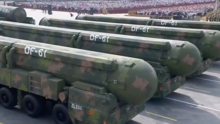 Китай представив нову балістичну ракету DF-61 з дальністю до 15 тис км — SCMP
