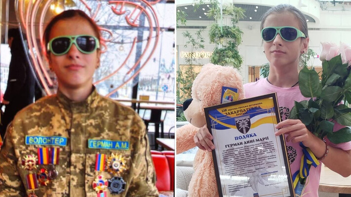 Незряча дівчинка з Львівщини зібрала на «Мавік» для 128 Закарпатської бригади