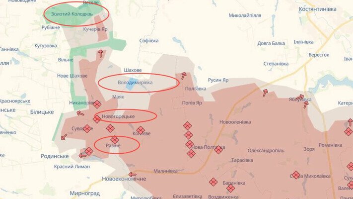 Сили оборони відкинули росіян поблизу кількох сіл на Донеччині, – DeepState
