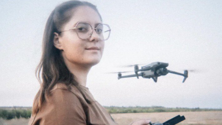 22-річна Лана захопила в полон окупанта за допомогою дрона