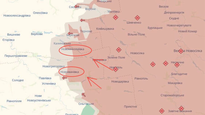 Росіяни окупували села на Запоріжжі та Дніпропетровщині, – DeepState