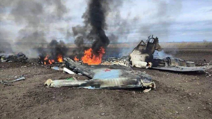 ЗСУ збили російський Су-34, який скидав авіабомби на Запоріжжя