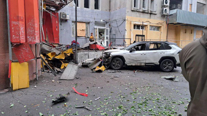 У Новій Каховці дрон важко поранив колаборанта та очільника ради депутатів Леонтьєва