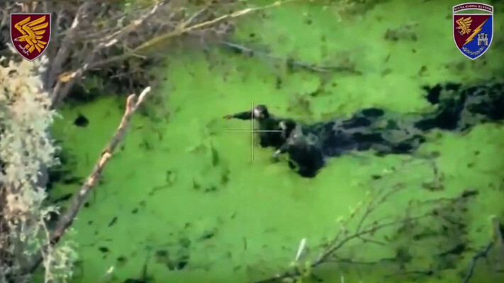 Росіяни дронами вбили своїх побратимів, які здалися в полон українським військовим. ВІДЕО