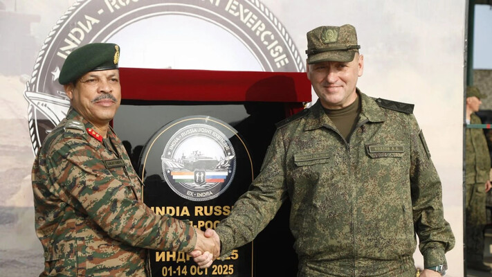 росія та Індія проводять спільні військові навчання