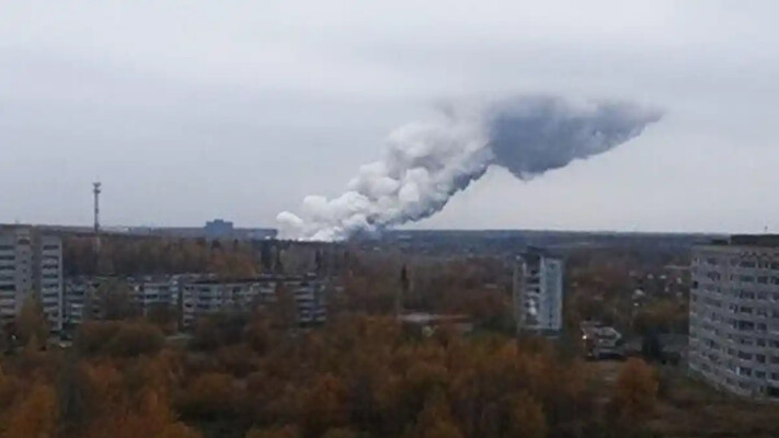 Вибух ракети під москвою: горить об’єкт роскосмосу