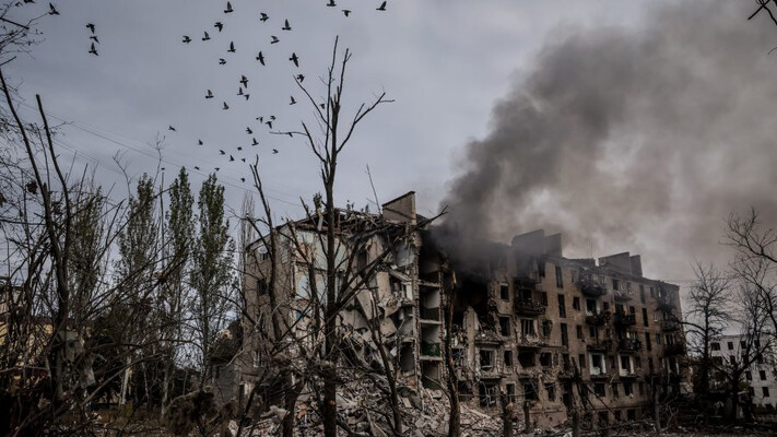 Військові показали зруйновану Костянтинівку