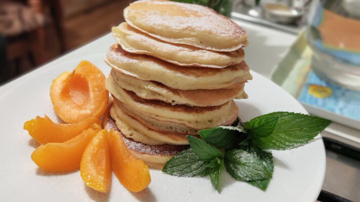 Панкейки на кефірі (американські млинці) 