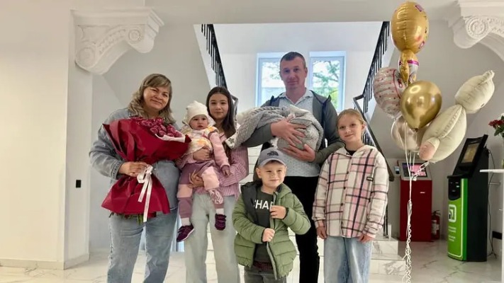 Диво материнства: львів'янка з діагнозом безпліддя народила сьому дитину