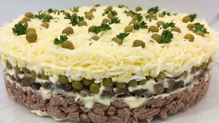 Неймовірний салат Герцог. Найсмачніше поєднання усіх інгредієнтів!